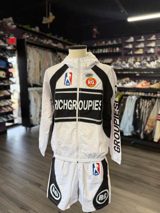 Rich Groupies Short Sets "White"