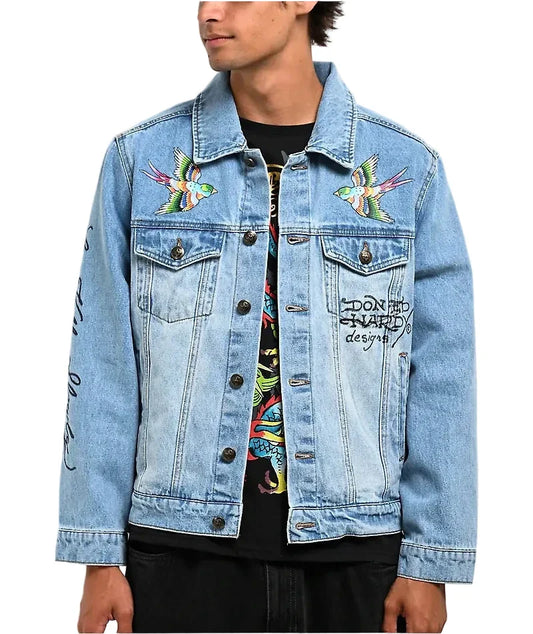 Ed Hardy Jean Jacket