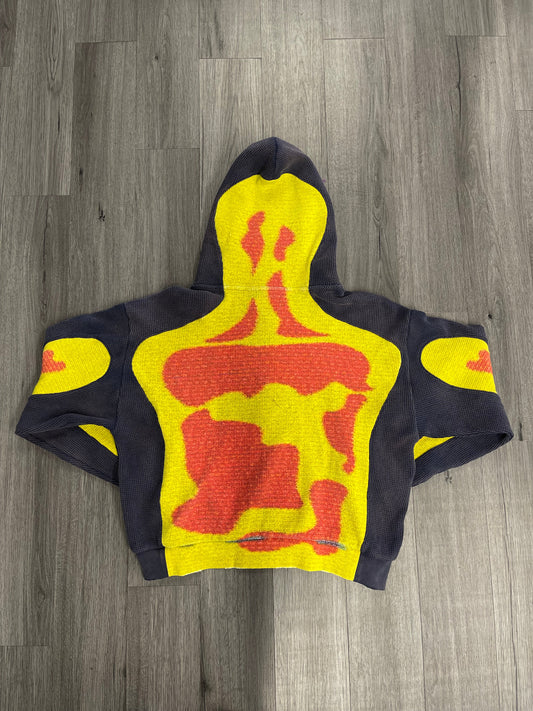 Elliot Heat Map Waffle Knit Hoodie
