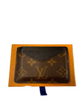 Louis Vuitton Reverse Monogram Side up Card Holder "Brown"