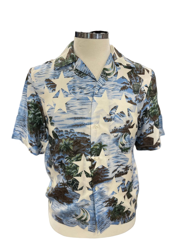 Amiri Button Up "Stars"