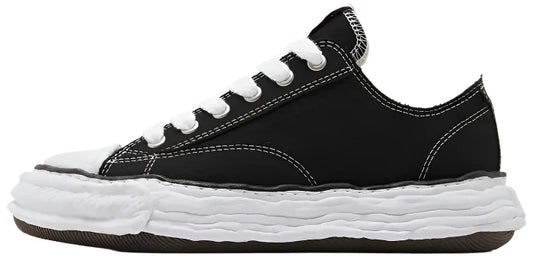 2023 Maison Mihara Yasuhiro Peterson 23 OG Sole Canvas Low "Black White"