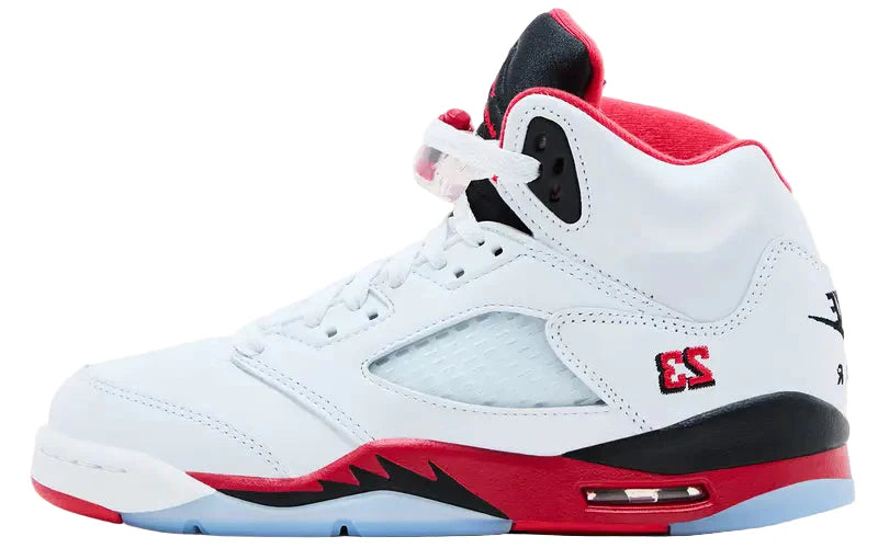 2025 Air Jordan retro 5 "Fire Red Black Tongue"