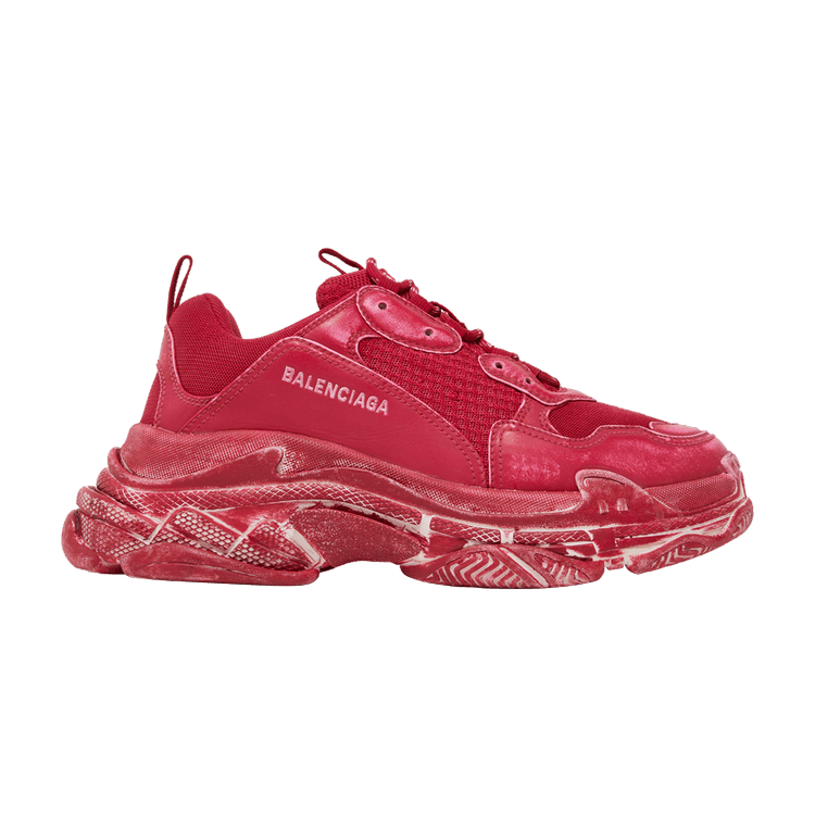 Balenciaga Triple S "Faded Washed Red"