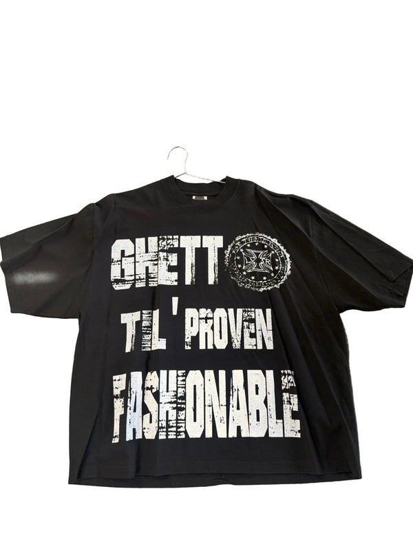 LVSR Tee "Ghetto Black"