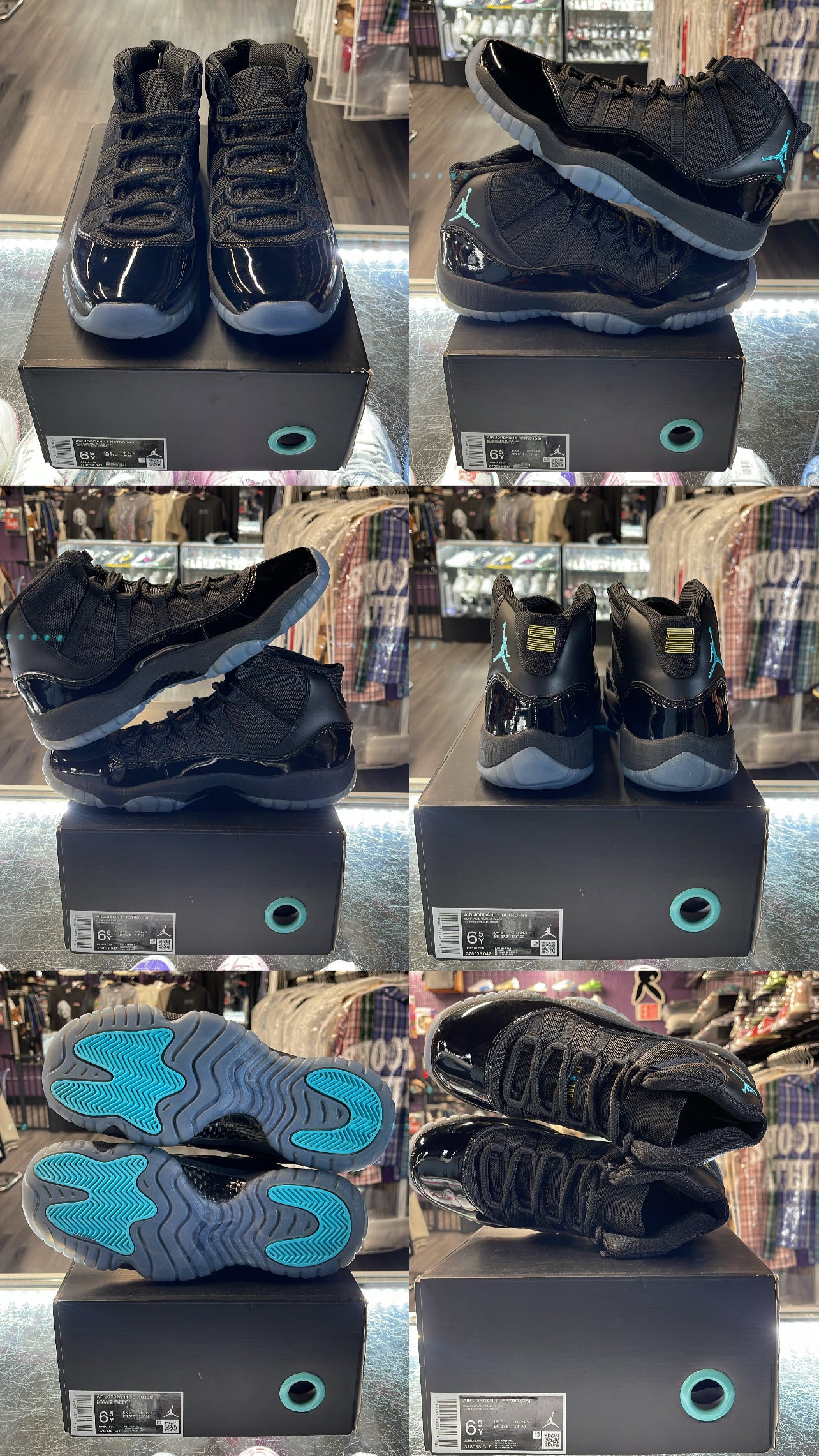 2025 Air Jordan Retro 11 "Gamma Blue" (GS)