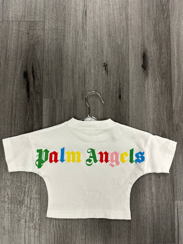 Palm Angels Tee "White Rainbow Letters" (K)