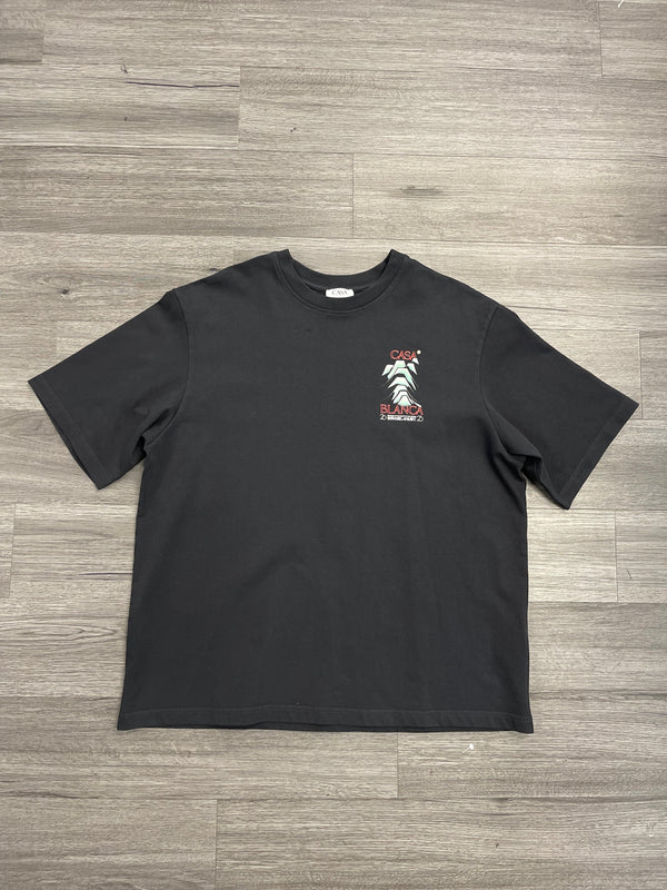 Casablanco Tee "Black Red"