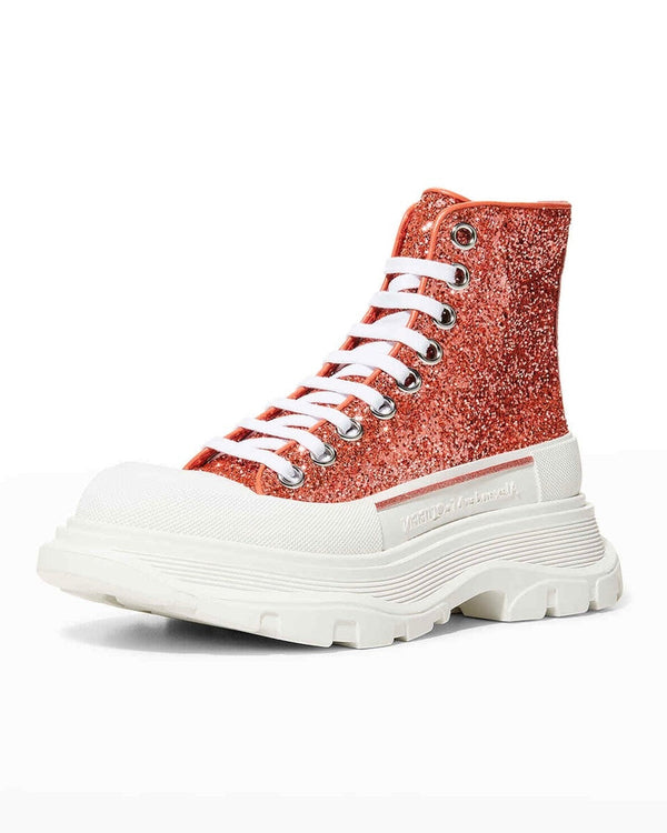 Alexander McQueen Oversized Boot "Peach"