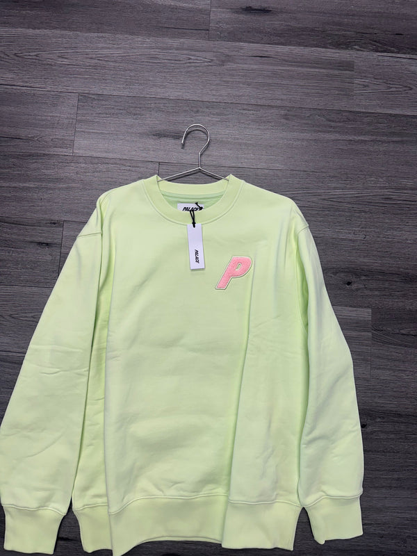 Palace Fleece Tri-Ferg Crewneck "Mojito"