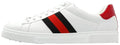 Gucci Ace Low "White/Navy Blue"