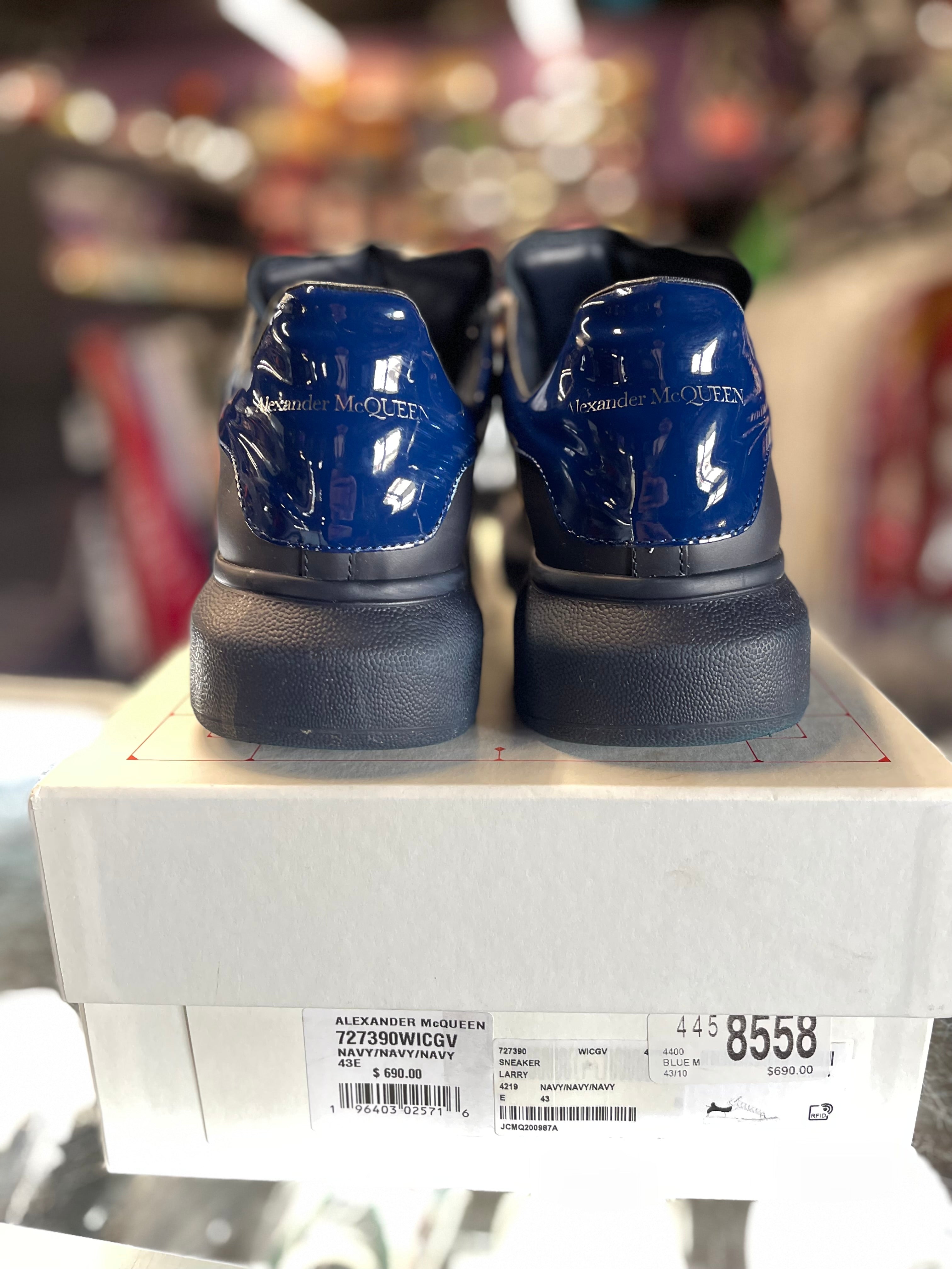 Alexander McQueen Oversized "Black/Blue"