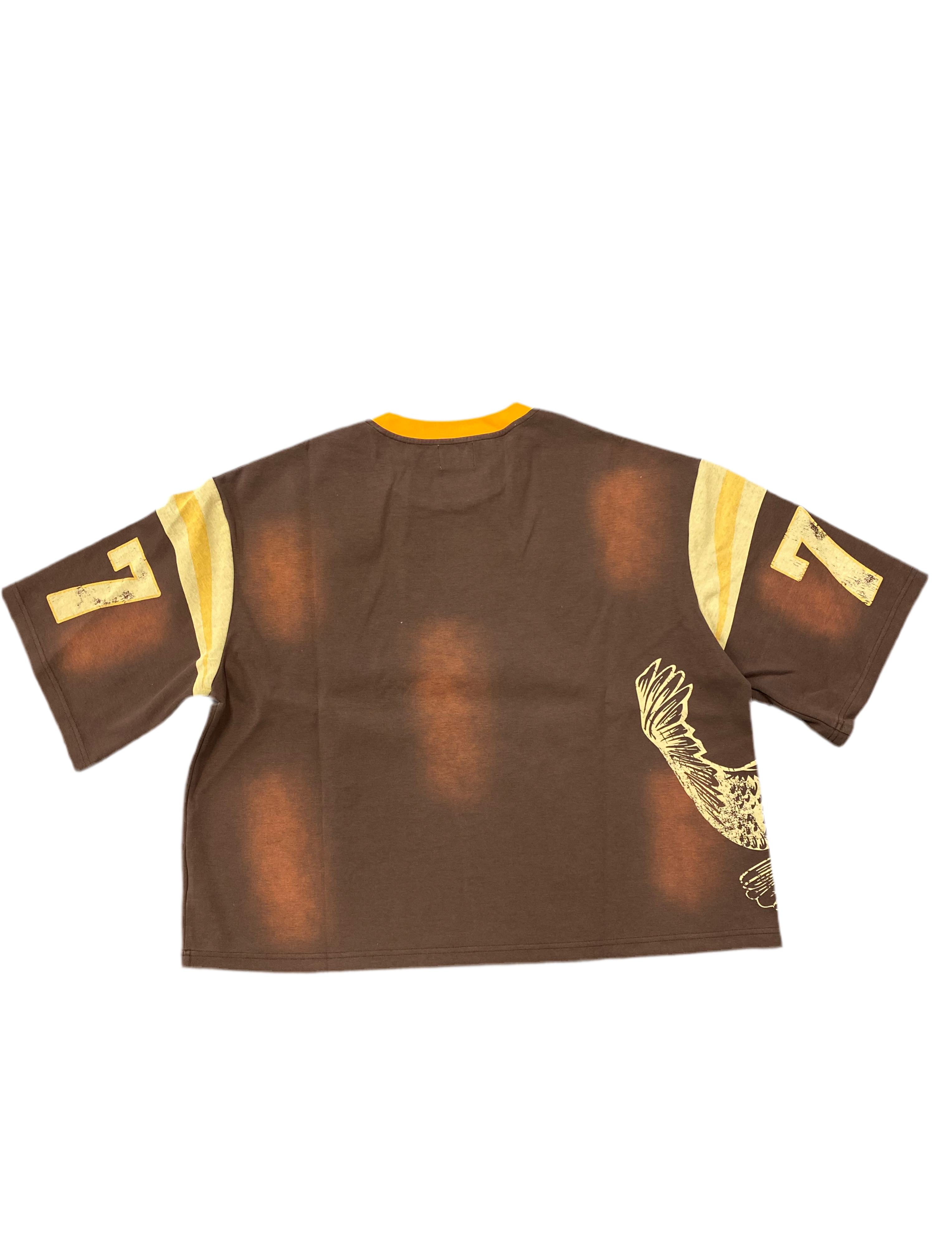 Shoot1st Washed Atelier Jersey "Brown/Orange"
