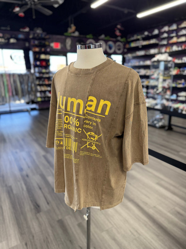 Deluxe Hills Human Tee “Brown”