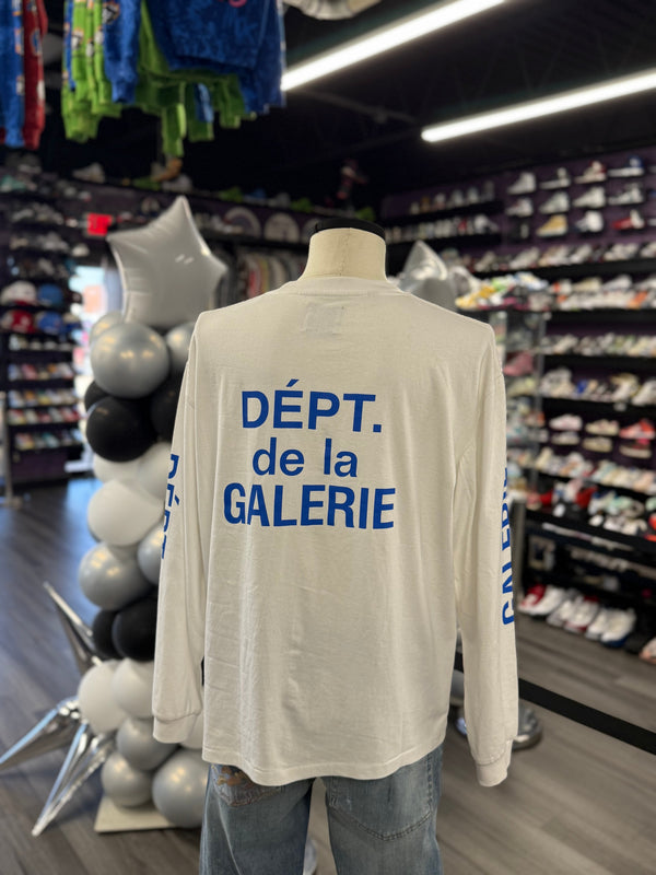 Gallery Dept. Long Sleeve "White/Blue"