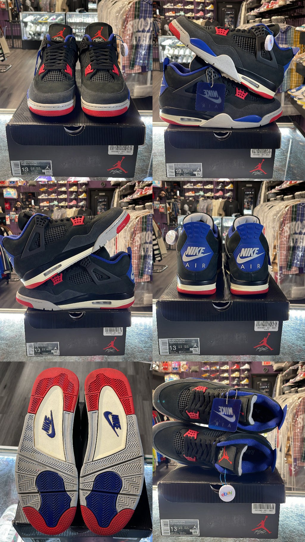 2025 Air Jordan Retro 4 "Rare Air White Lettering"