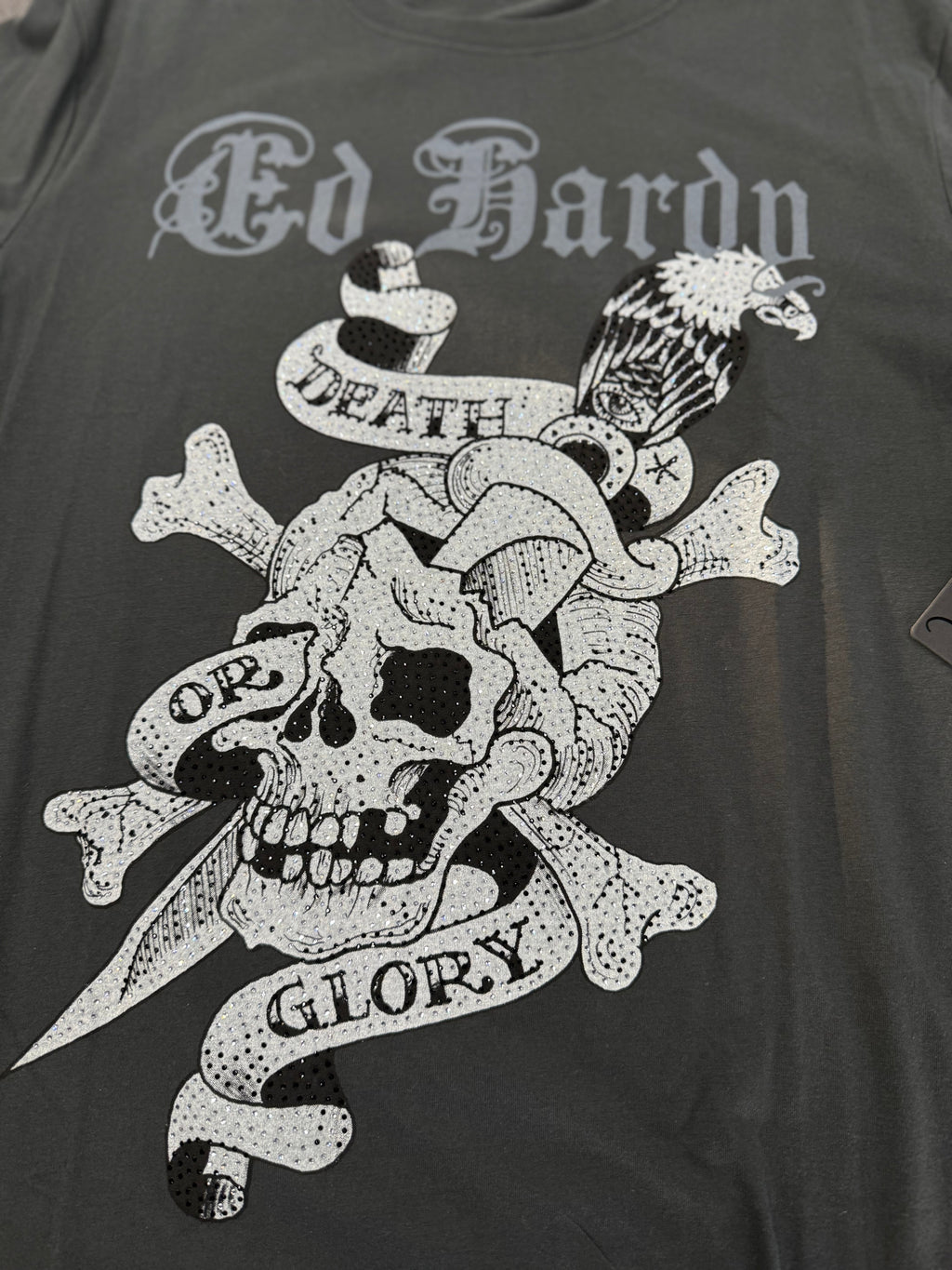 Ed Hardy Tee "Smoke Grey"