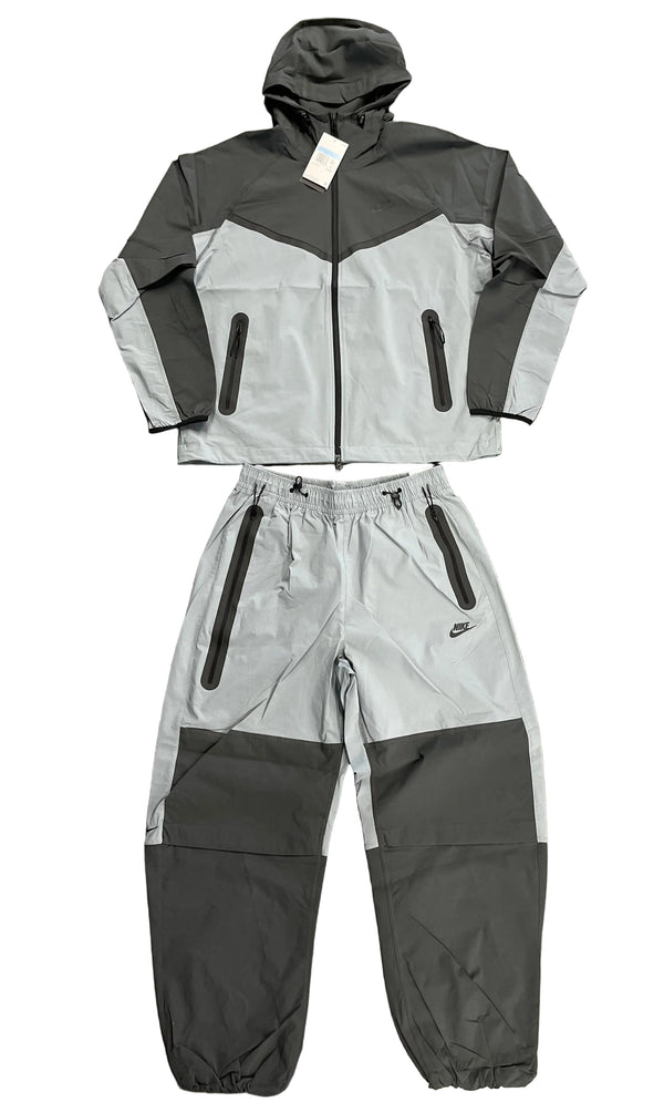 Nike Mens Tech Woven Oversized Set "Grey/Black"