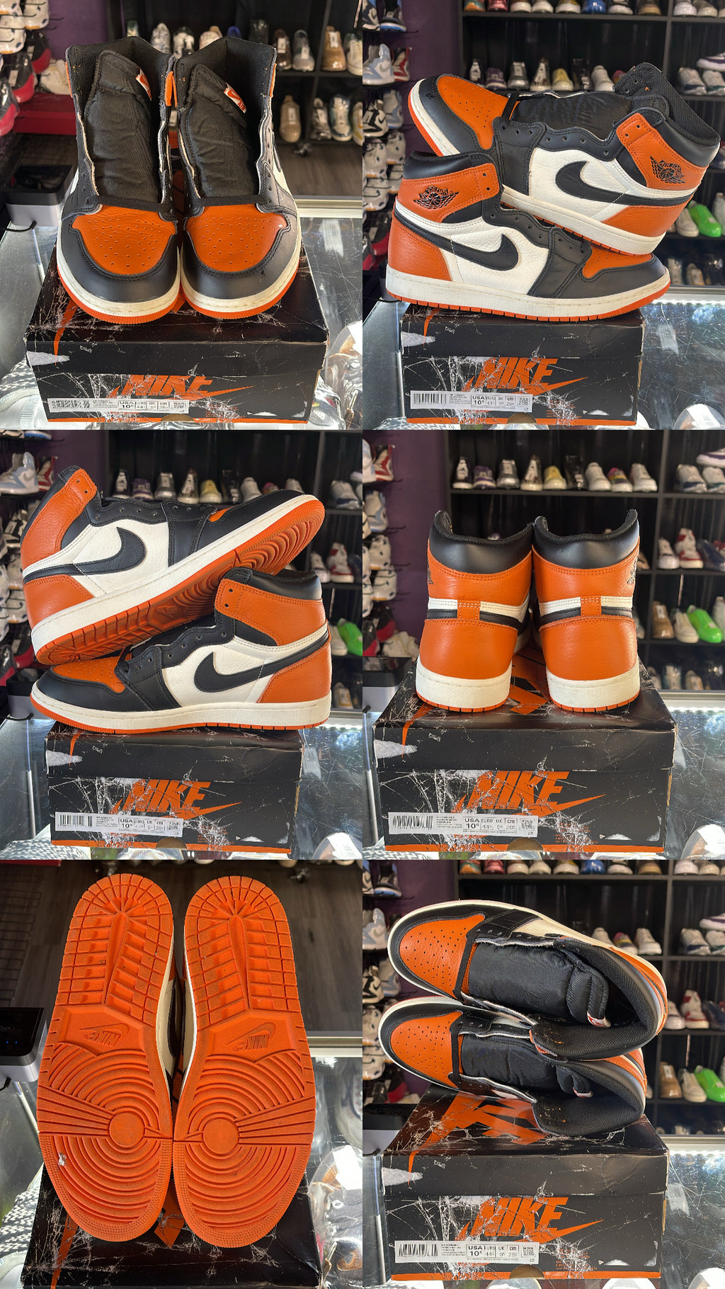 2025 Air Jordan Retro 1 High OG "Shattered Backboard"