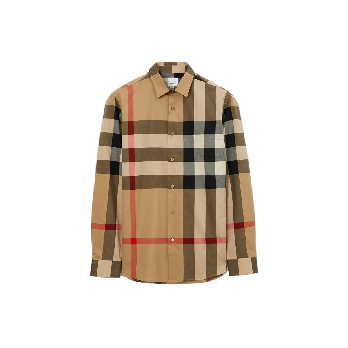 Burberry Button Down "Summerton Check Sport Beige" (L/S)