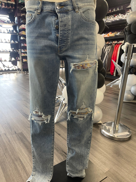 Amiri Crane MX1 Jeans Medium Washed