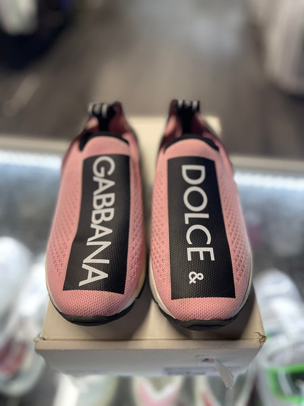 Dolce Gabbana Sorrento Slip-On "Pink/Black"