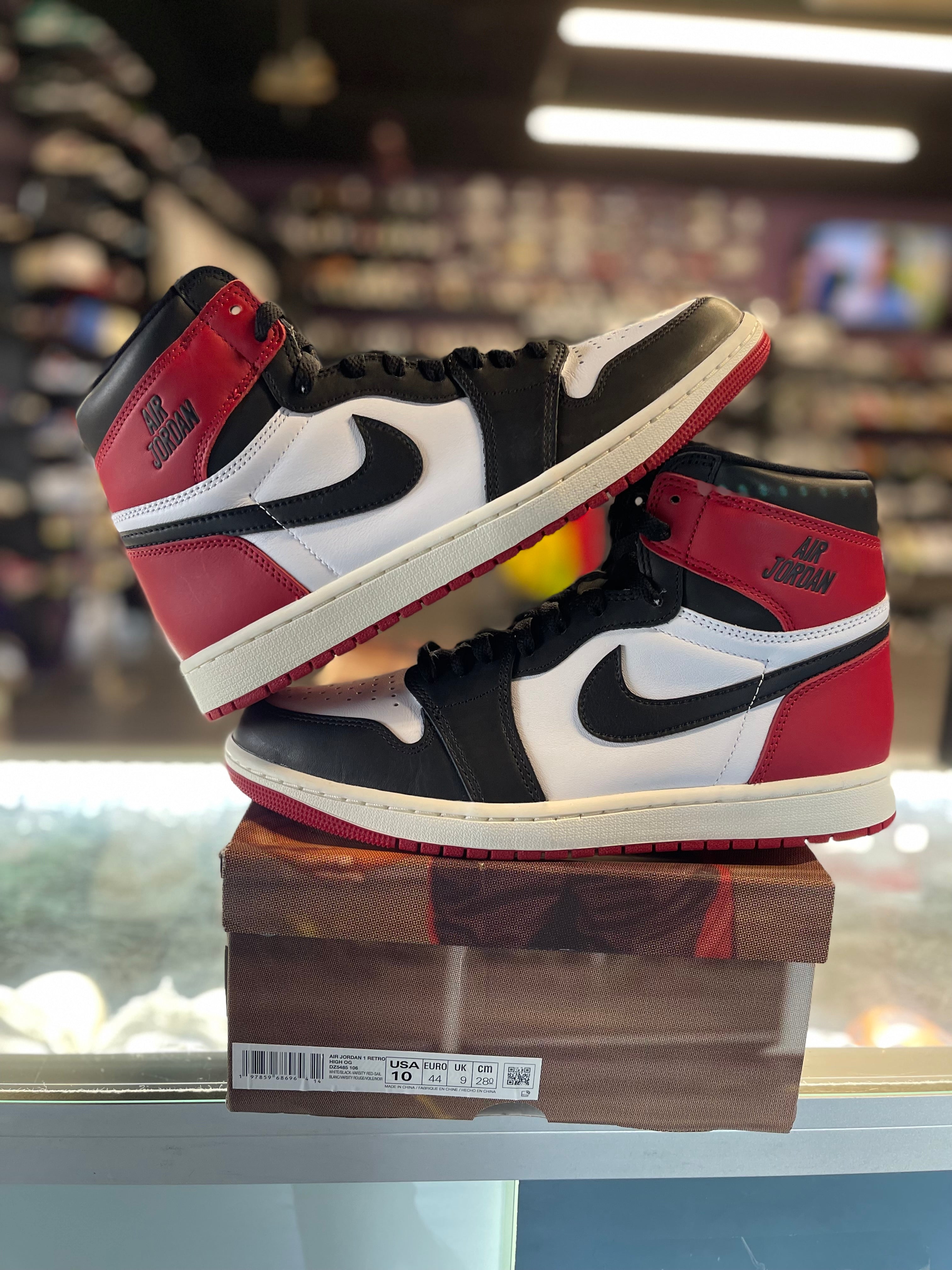2025 Air Jordan Retro 1 High OG "Black Toe Reimagined"