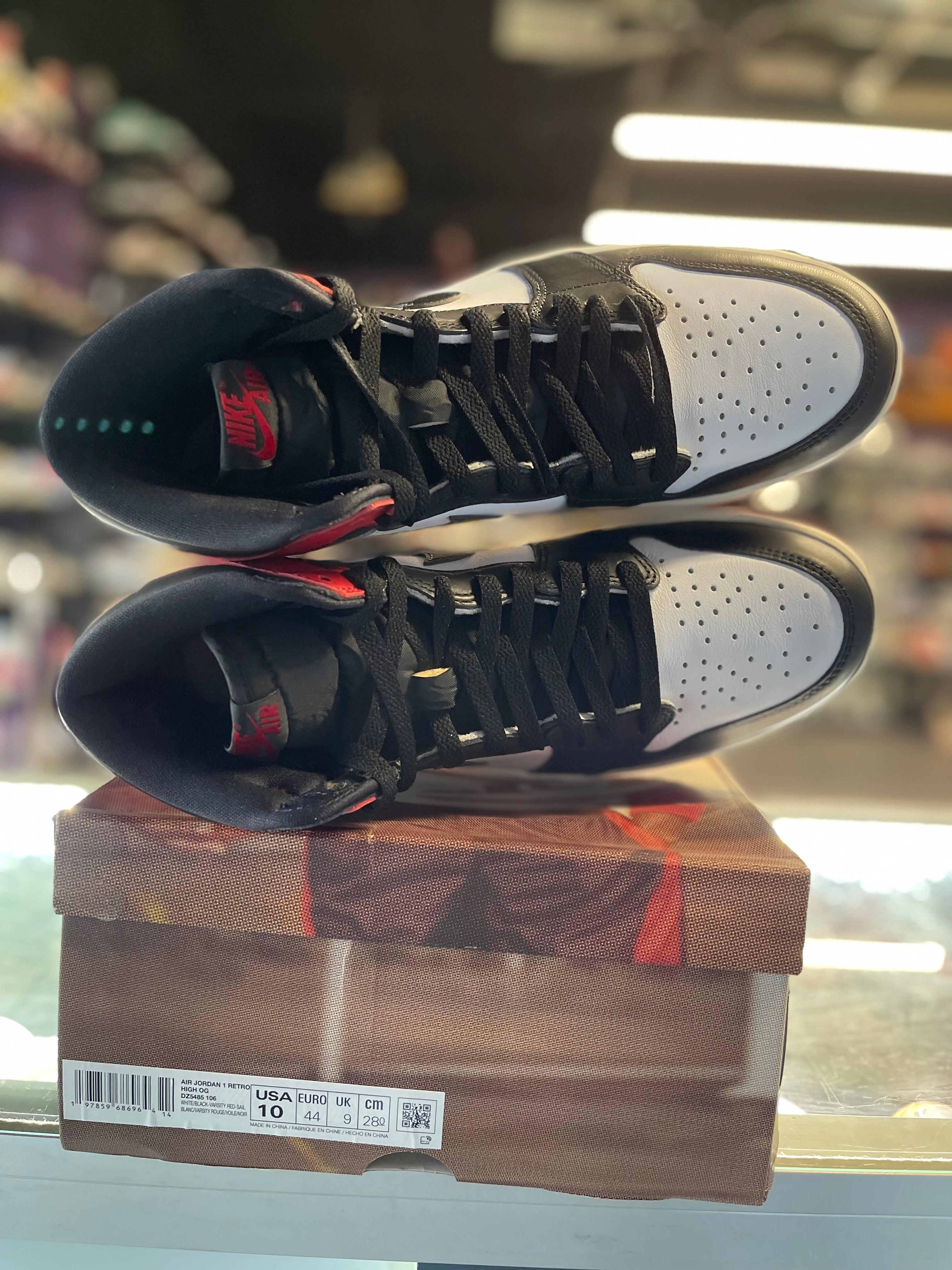 2025 Air Jordan Retro 1 High OG "Black Toe Reimagined"