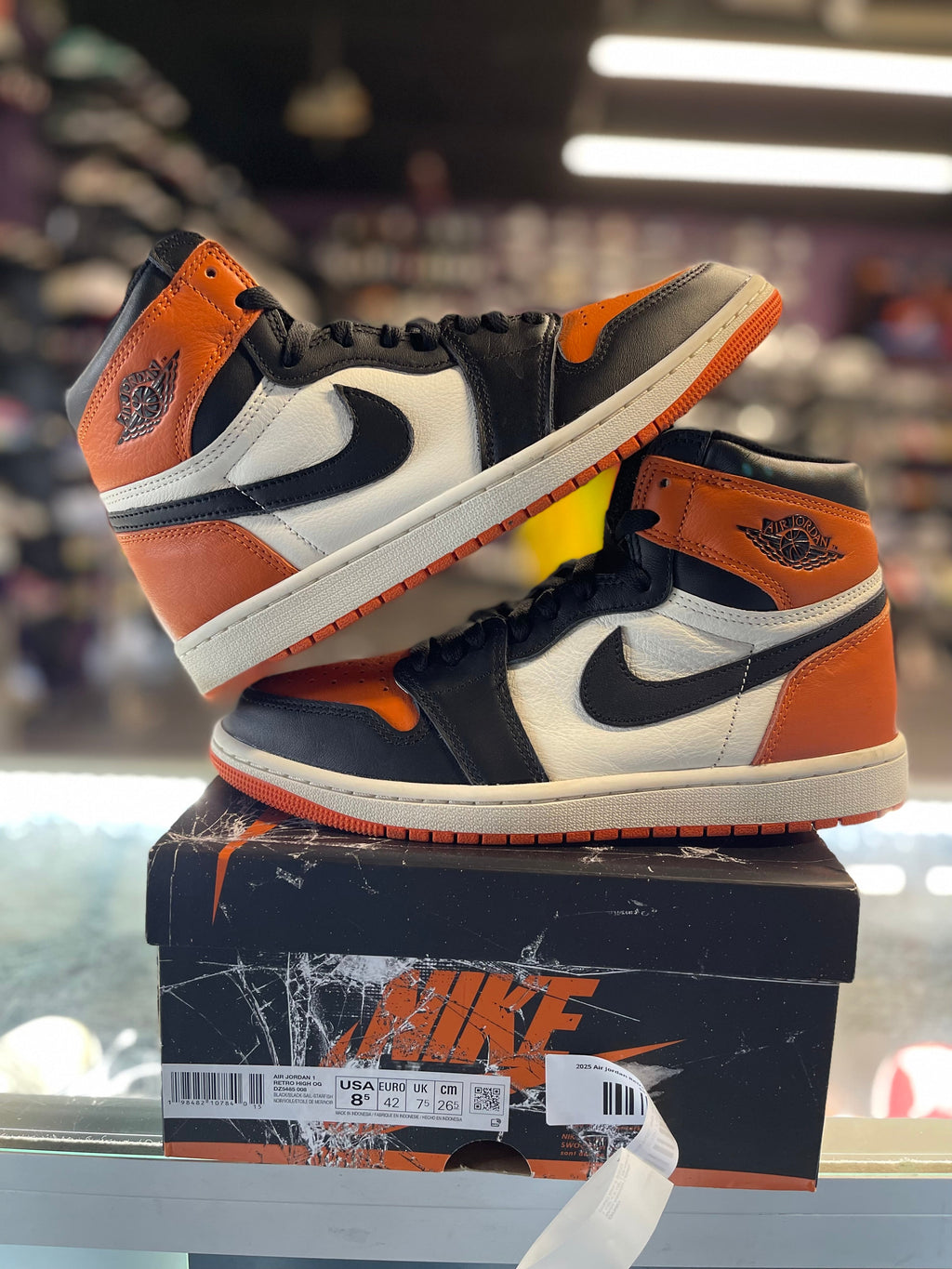 2025 Air Jordan Retro 1 High OG "Shattered Backboard"
