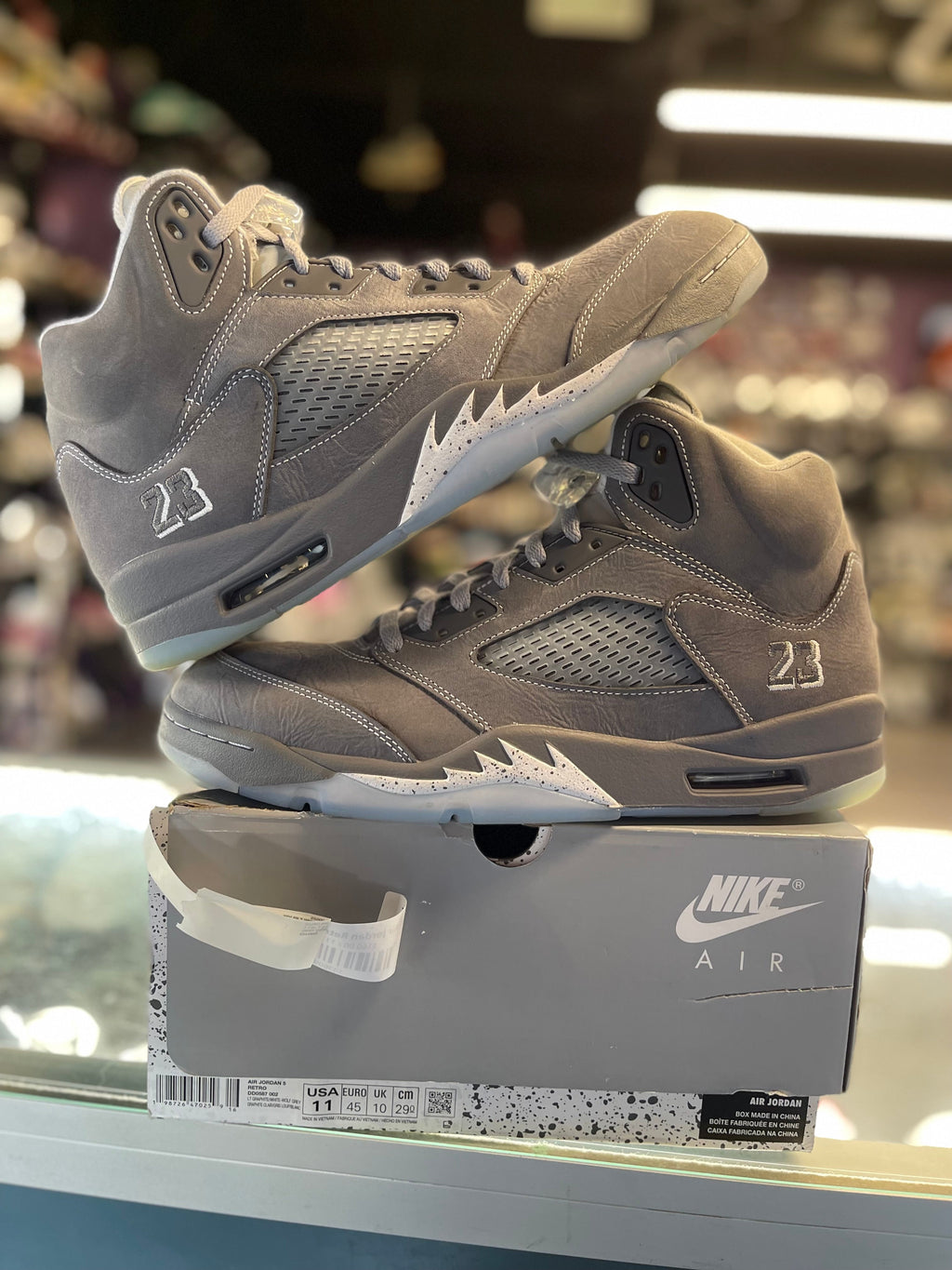 2026 Air Jordan Retro 5 "Wolf Grey"