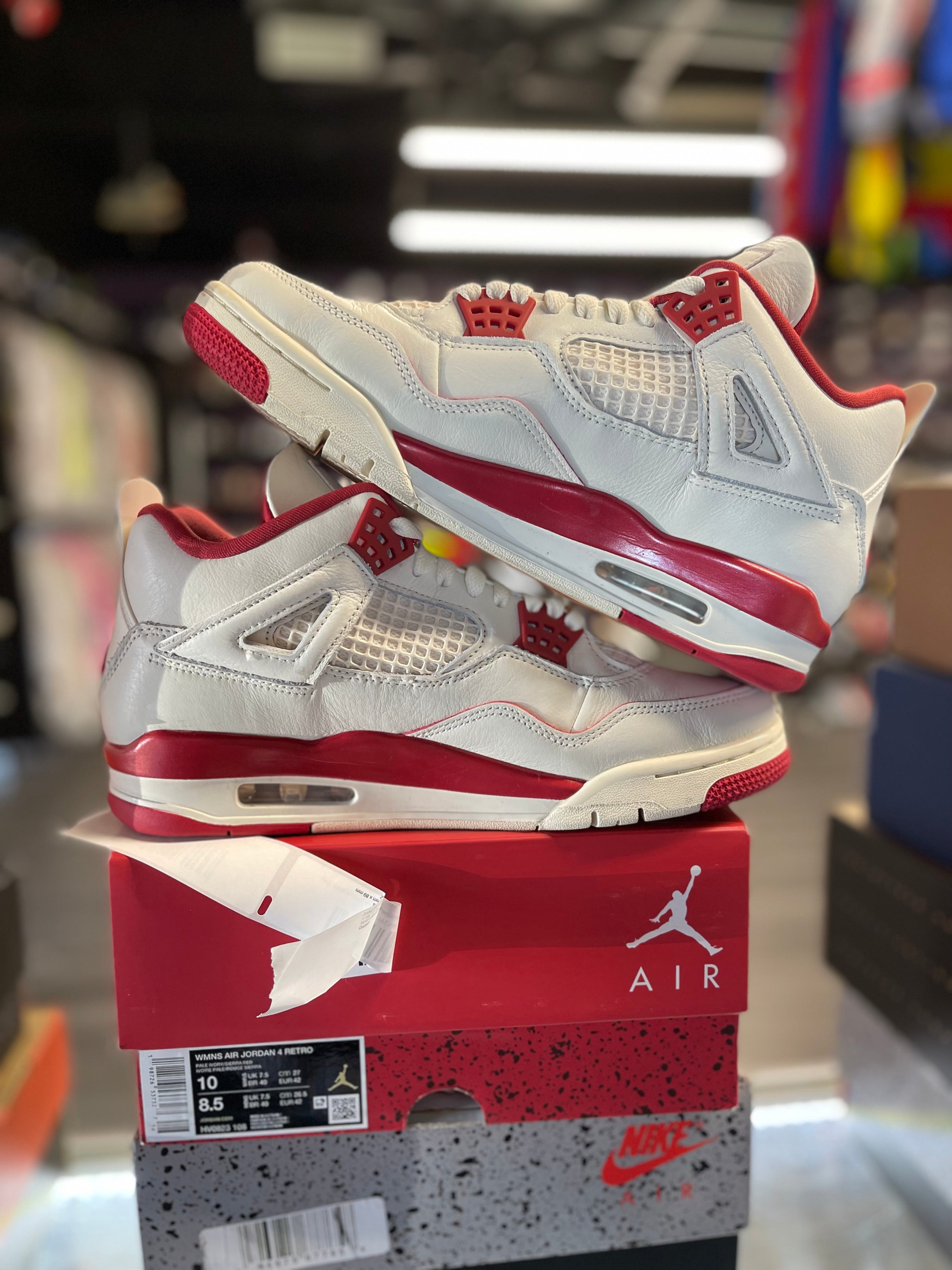 2026 Air Jordan Retro 4 "Valentine's Day Sierra Red" (W)