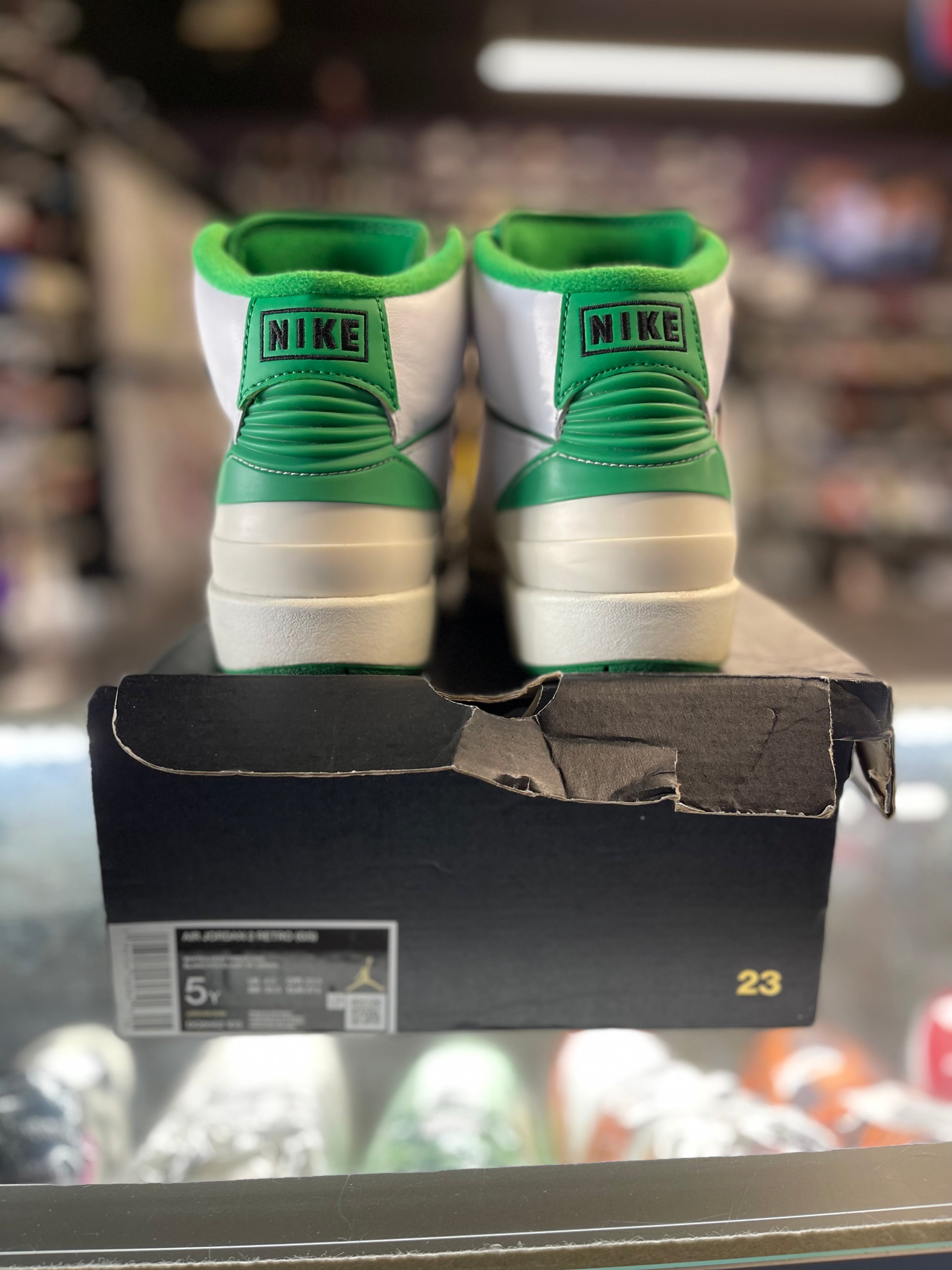 2023 Air Jordan Retro 2 "Lucky Green" (GS)