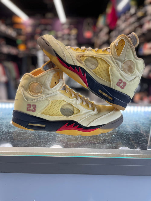 2020 Air Jordan Retro 5 "Off-White Sail"
