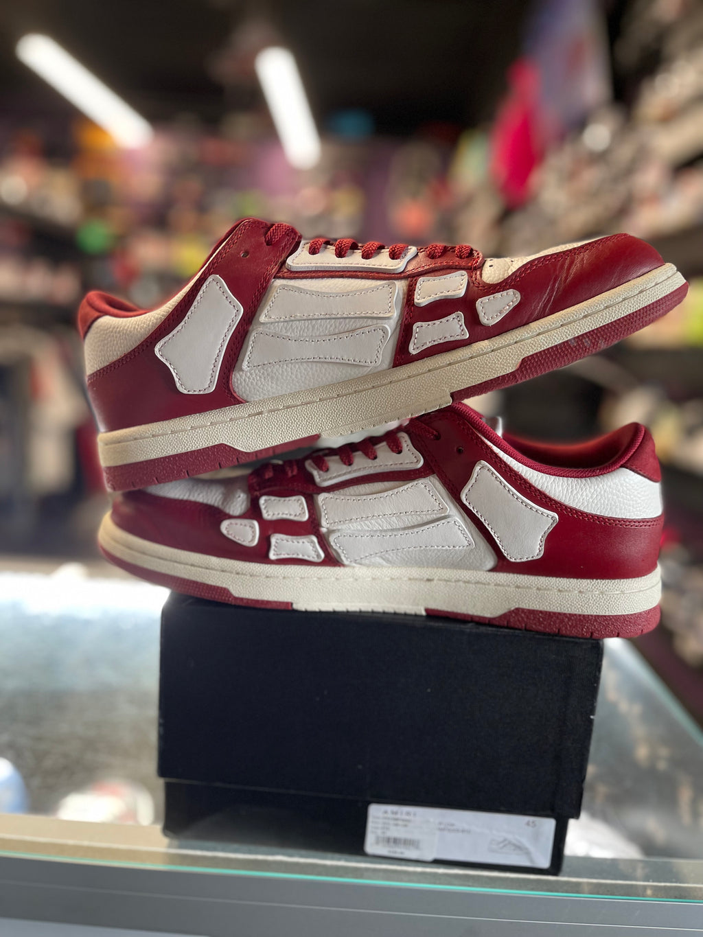 Amiri Skel Low "Burgndy"