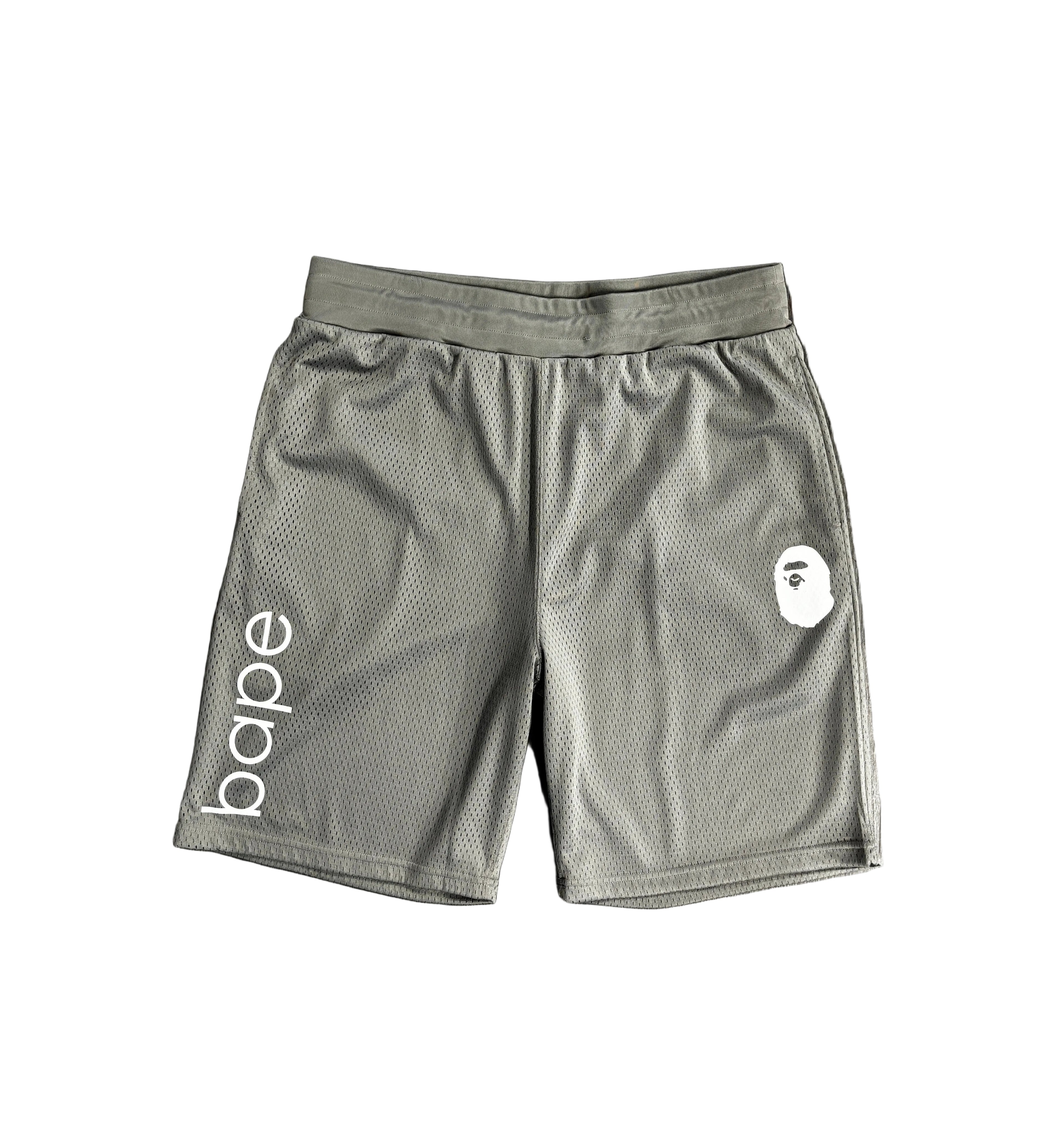 Bape Basketball Shorts "Grey"