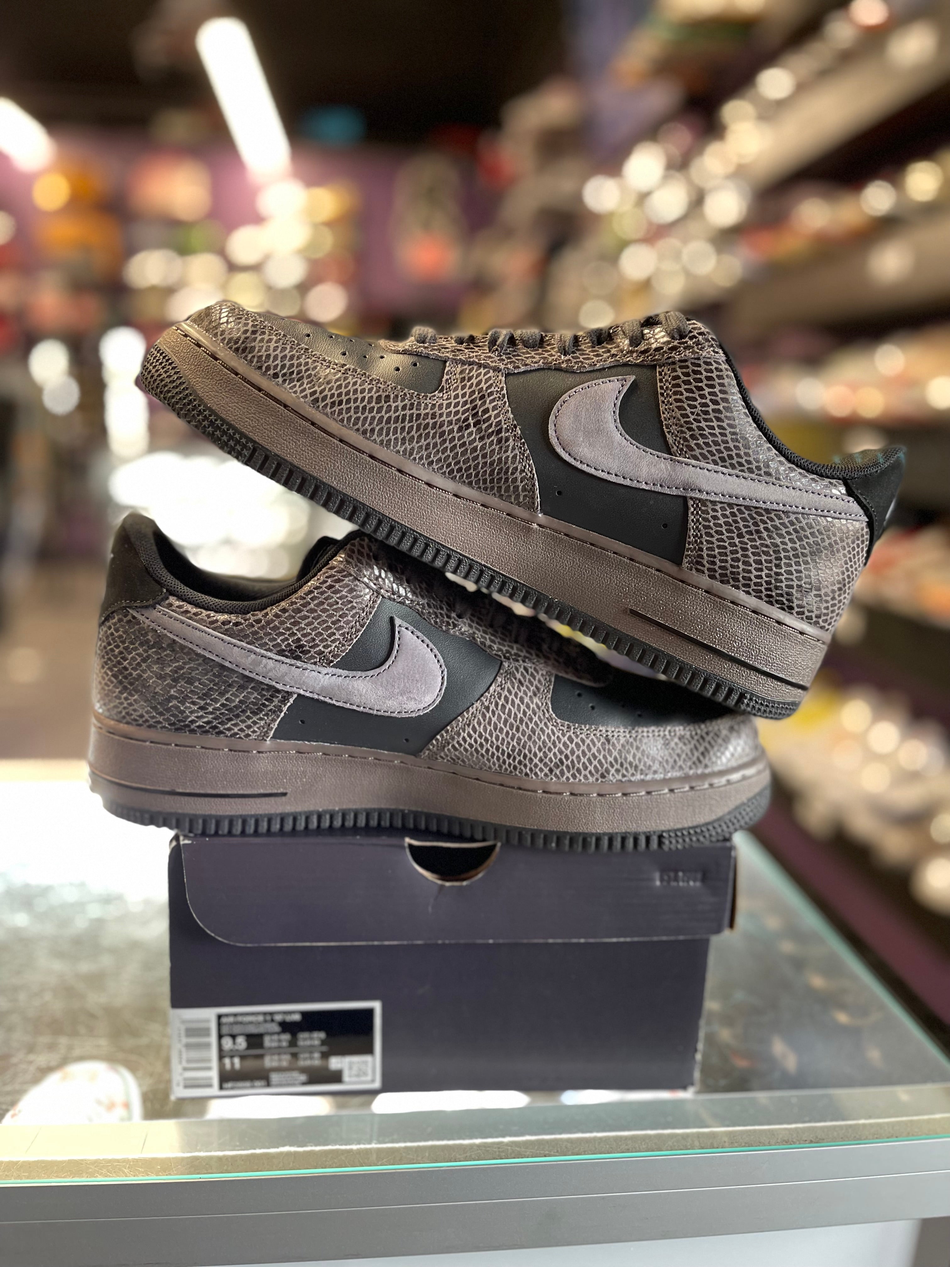 2025 Nike Air Force 1 Low "Off Noir Snakeskin"