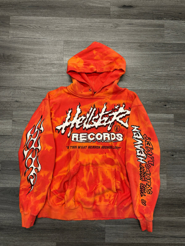 Hellstar Hoodie "Red Tie Dye"