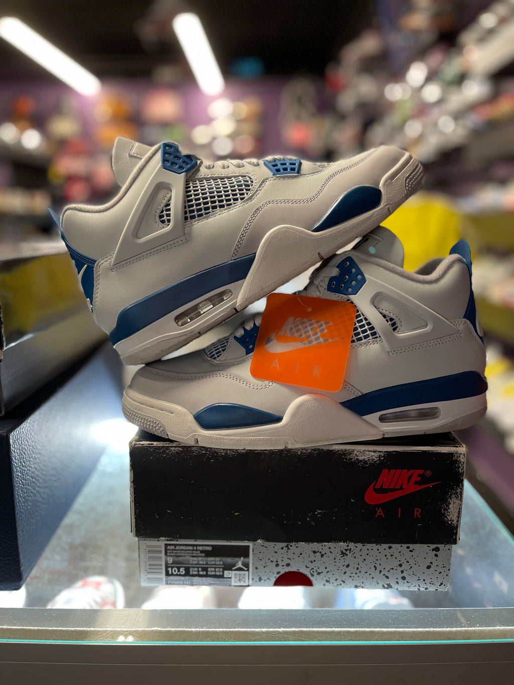 2024 Air Jordan Retro 4 "Military Blue"