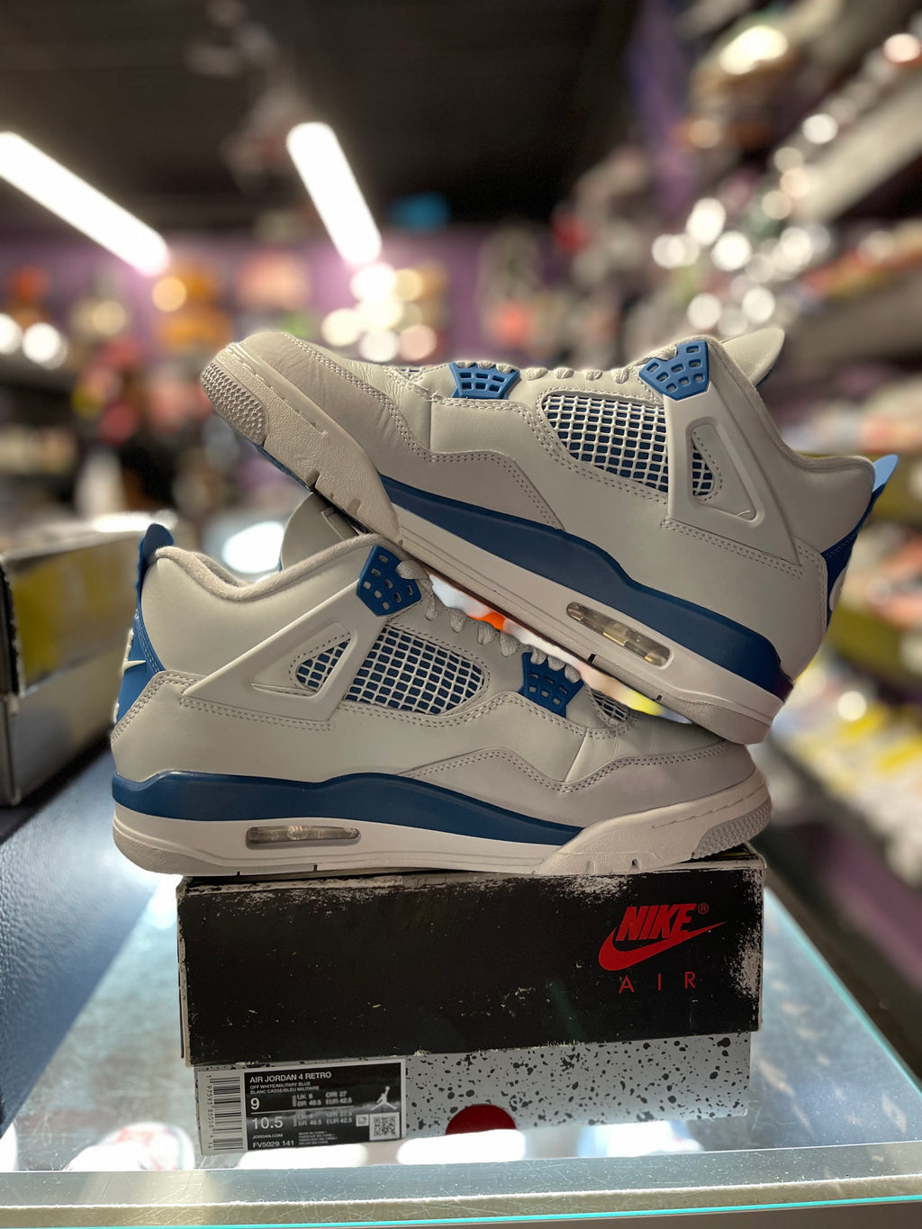 2024 Air Jordan Retro 4 "Military Blue"