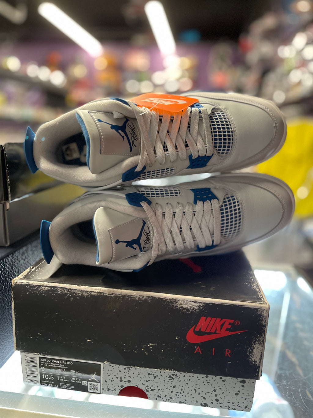 2024 Air Jordan Retro 4 "Military Blue"