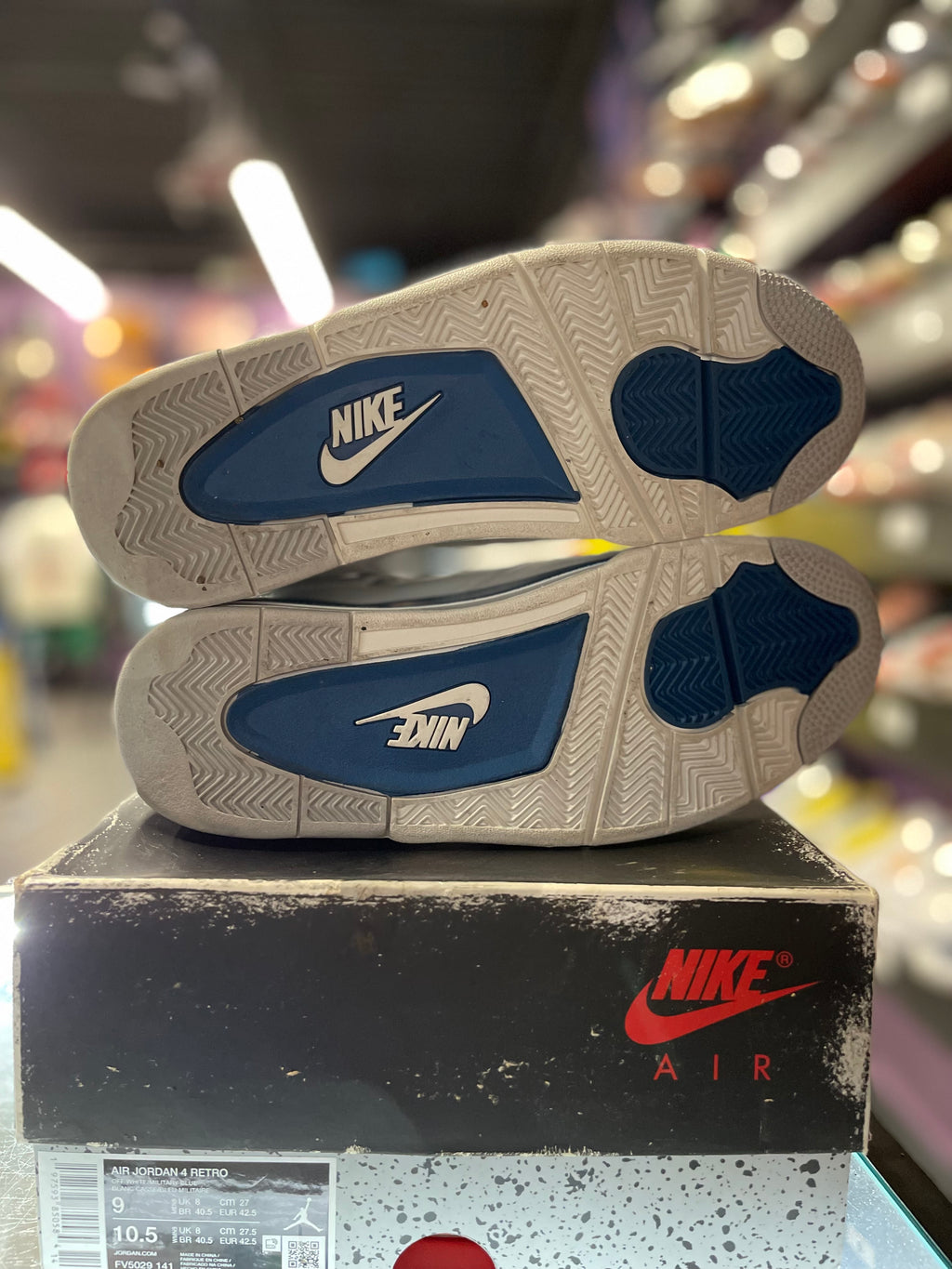 2024 Air Jordan Retro 4 "Military Blue"