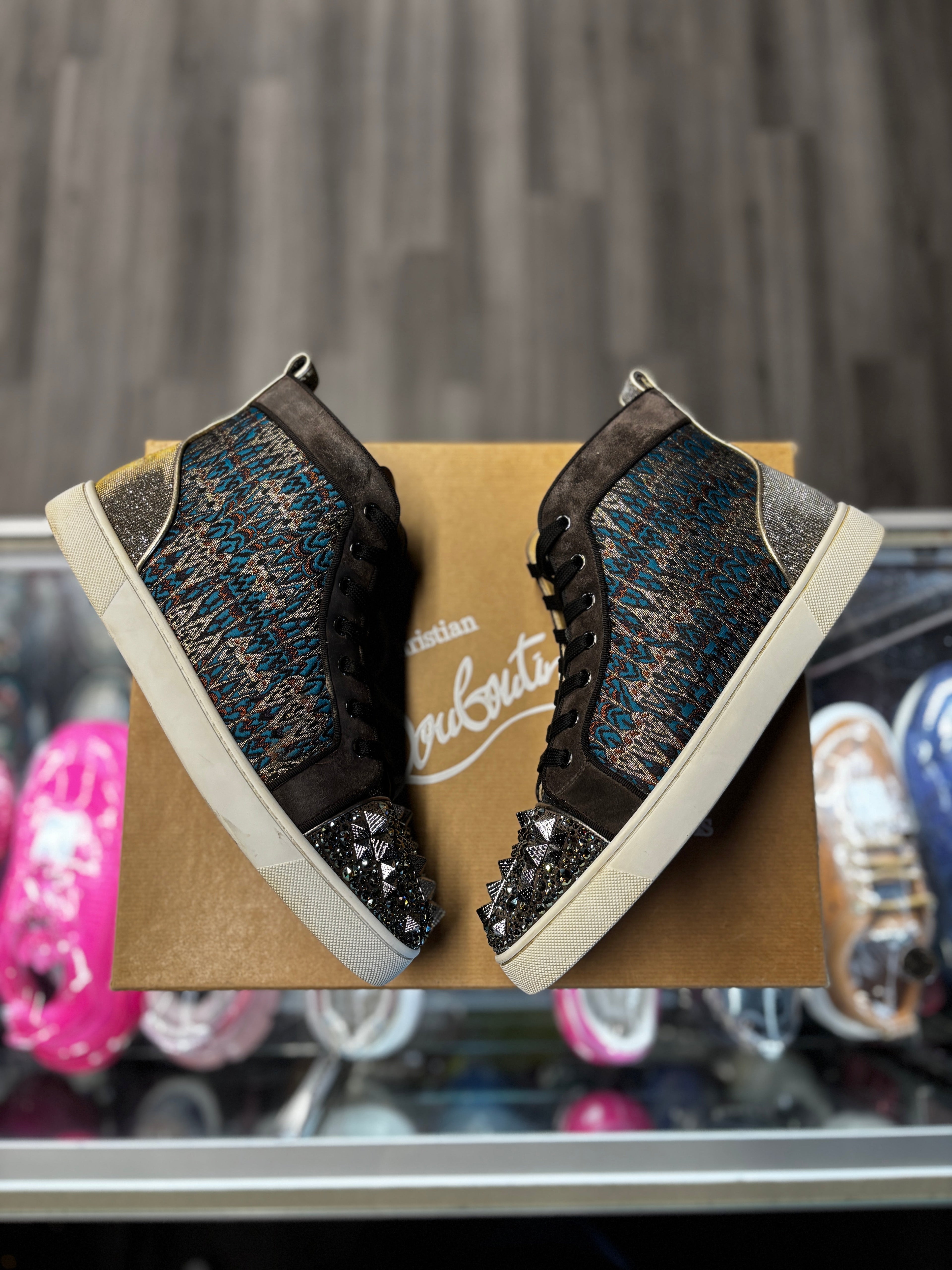 Christian Louboutin High "Brown Gold"