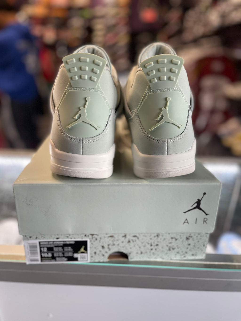 2025 Air Jordan Retro 4 "Seafoam Sail" (W)