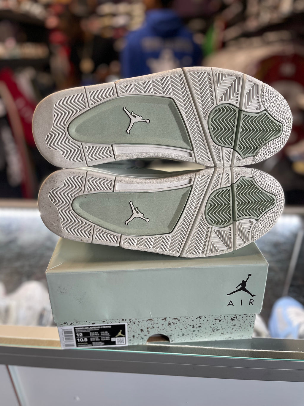 2025 Air Jordan Retro 4 "Seafoam Sail" (W)