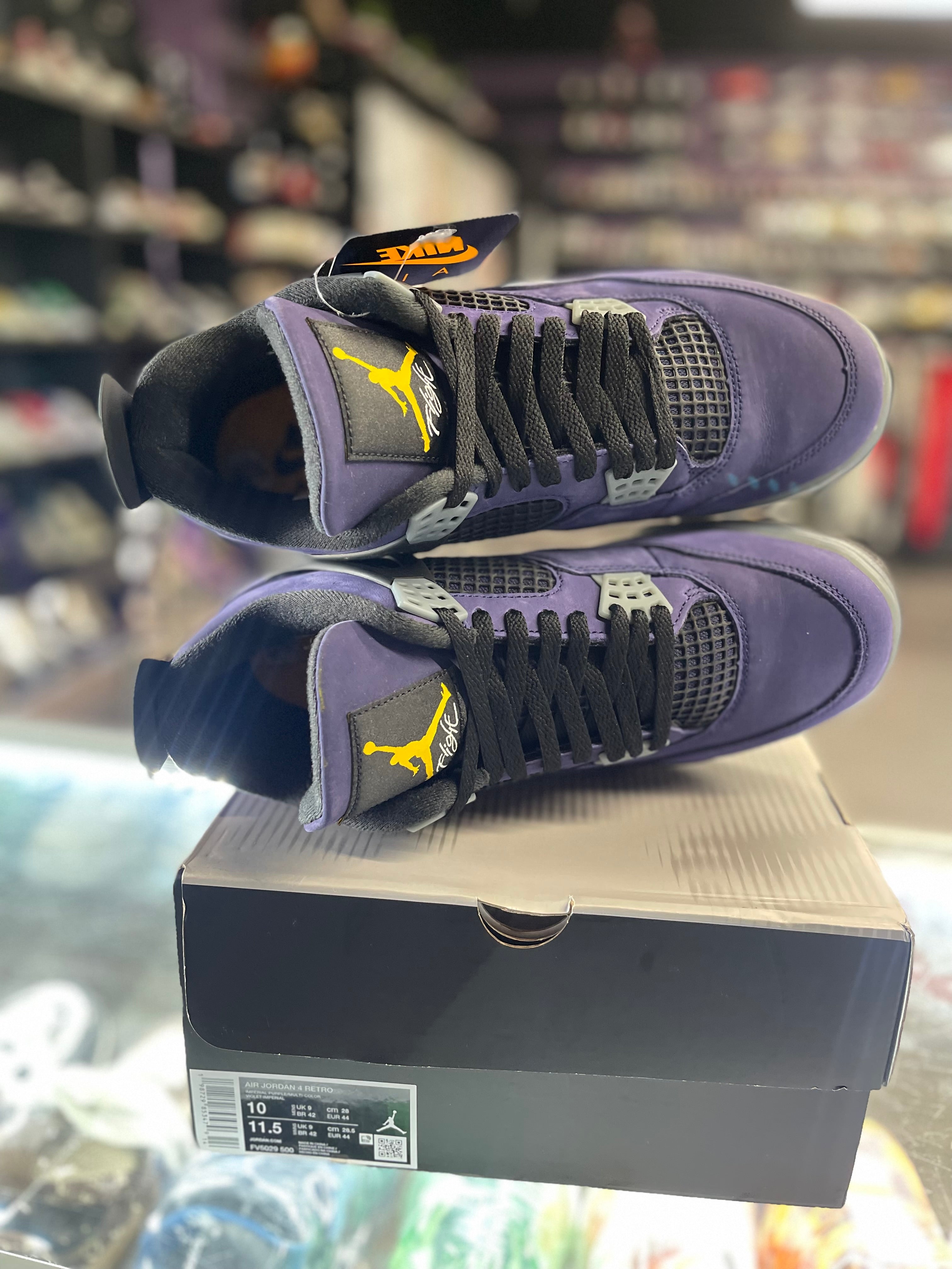 2026 Air Jordan 4 Retro "Lakers"
