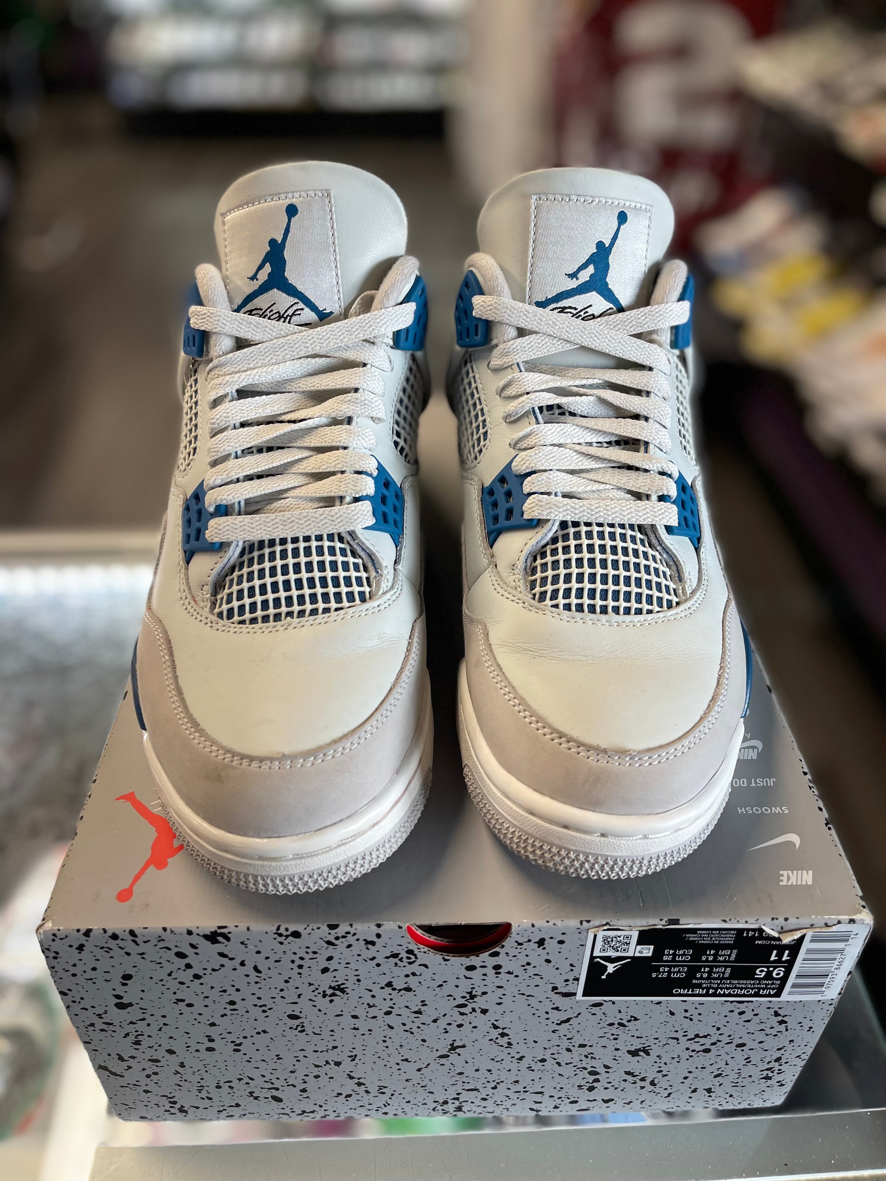 2024 Air Jordan Retro 4 "Military Blue"