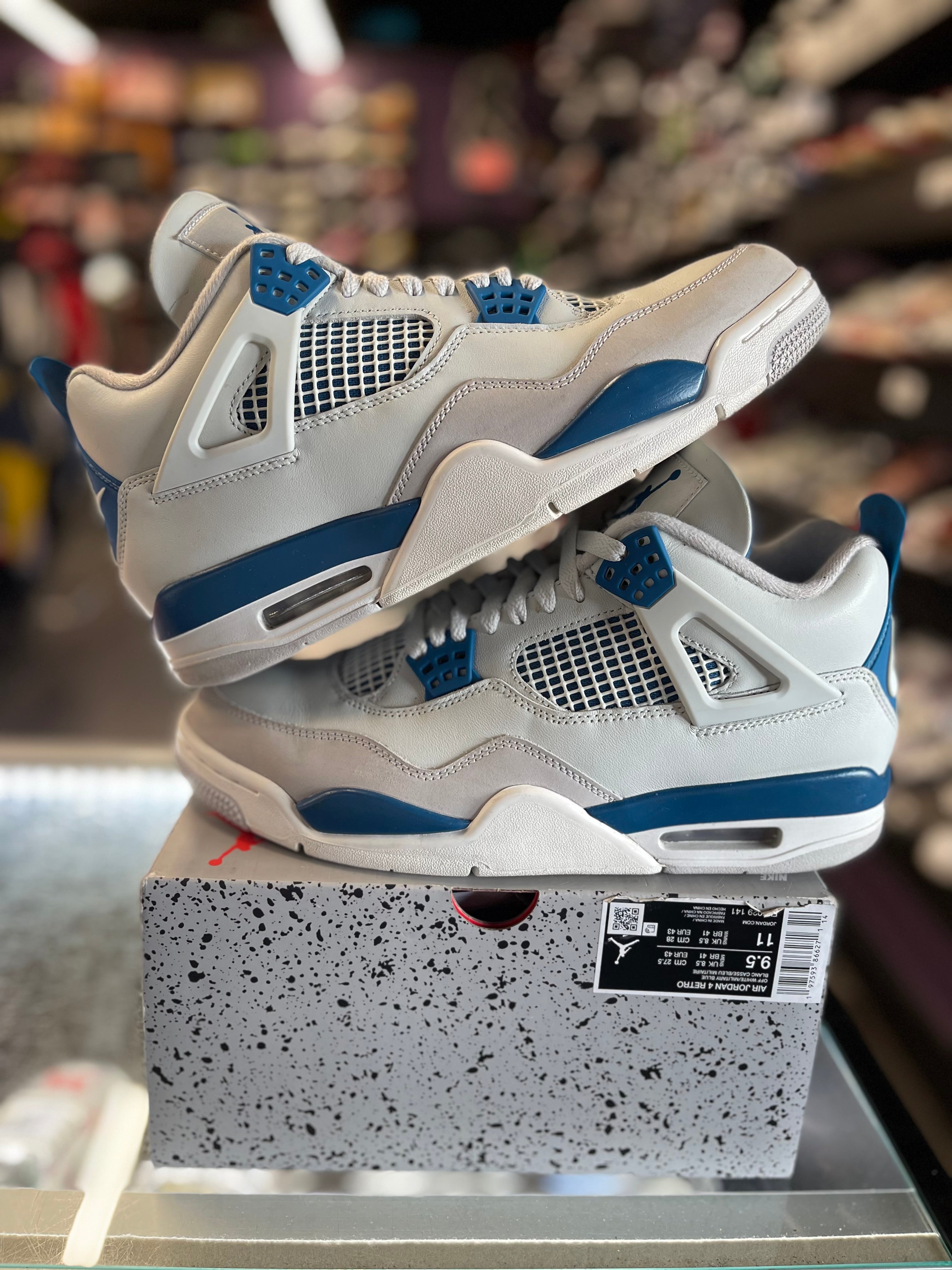 2024 Air Jordan Retro 4 "Military Blue"