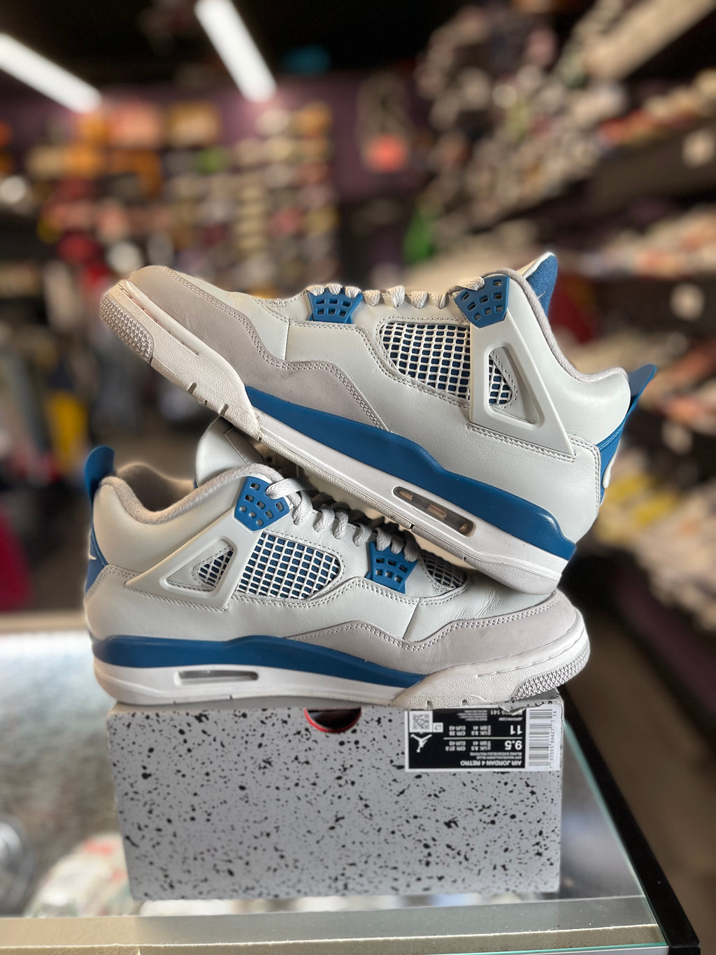 2024 Air Jordan Retro 4 "Military Blue"