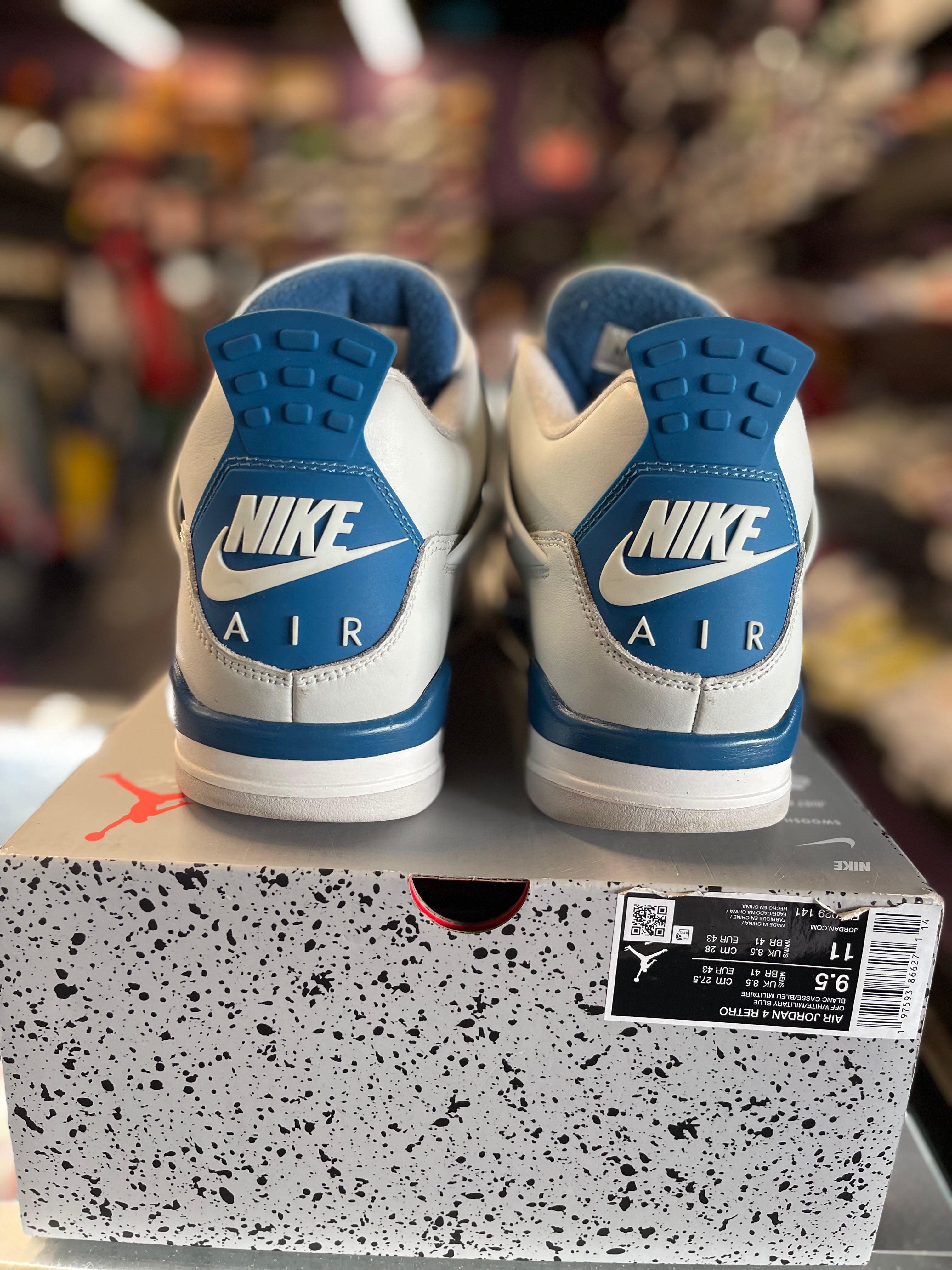 2024 Air Jordan Retro 4 "Military Blue"