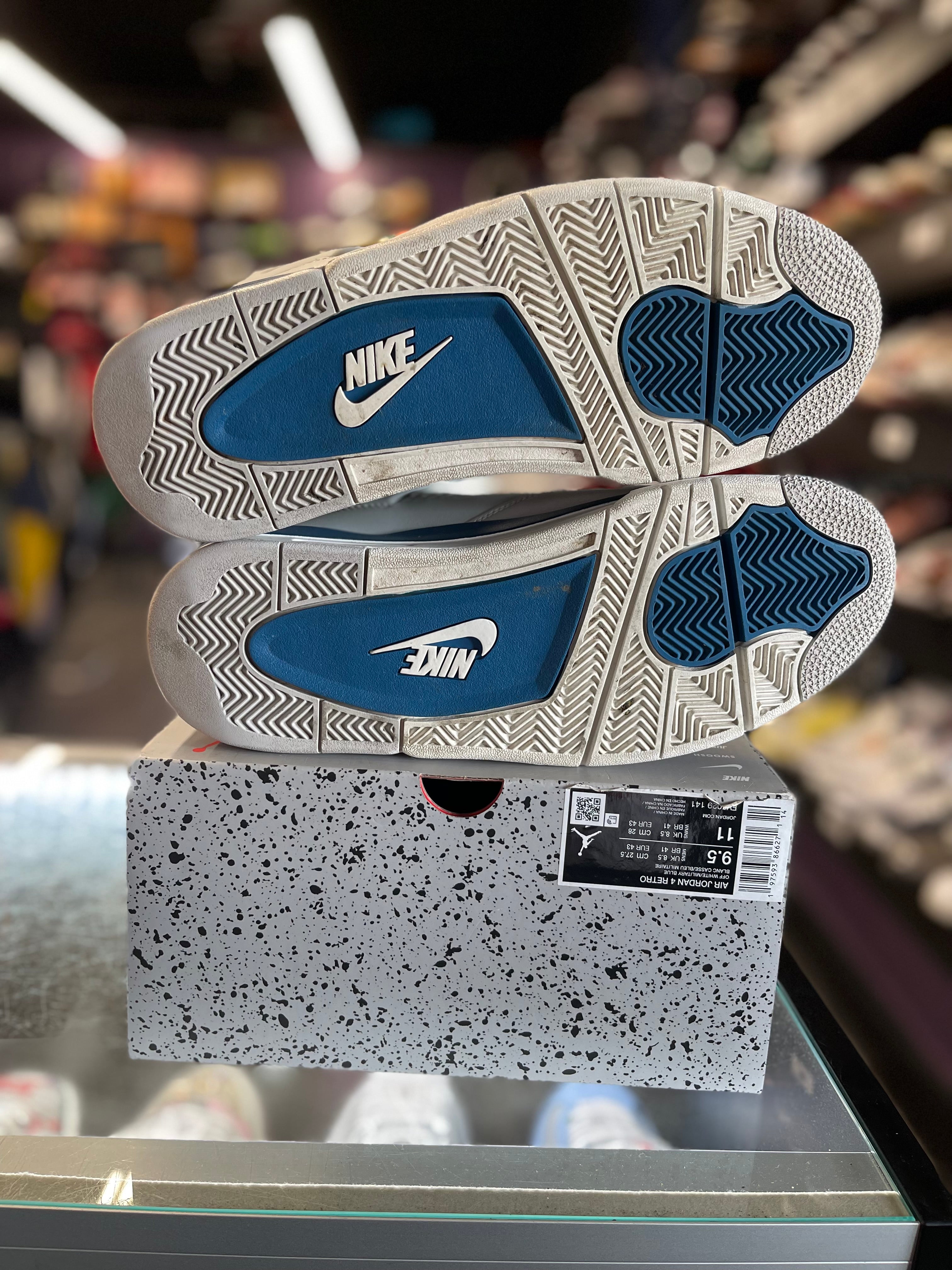 2024 Air Jordan Retro 4 "Military Blue"